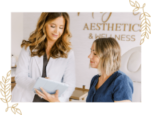 a person holding a sign